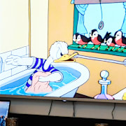  "Kalle Anka och hans vänner önskar god jul", illustrationsbild. 