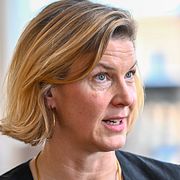 Jämställdhetsminister Nina Larsson (L).