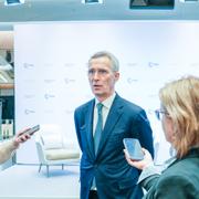 Natos generalsekreterare Jens Stoltenberg under den årliga säkerhetskonferensen i München. 