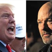 Donald Trump och Michael Stipe, sångare i R.E.M.