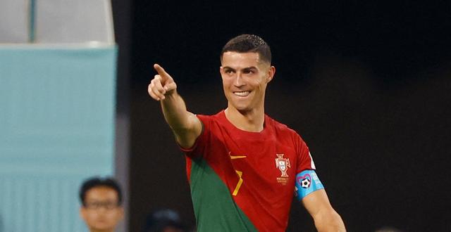 Ronaldo efter målet. HANNAH MCKAY / REUTERS