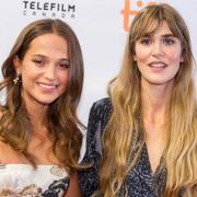 Alicia Vikander and Lisa Langseth. Arkivbild.