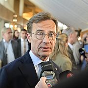 Moderaternas partiledare Ulf Kristersson.