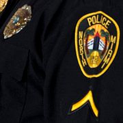 Arkivbild. Polisuniform från delstaten Florida.