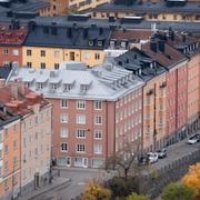 Bostadshus på Södermalm i Stockholm. 