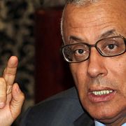 Libyens numera före detta premiärminister Ali Zeidan.