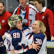 Linköpings damer firar guld 2013