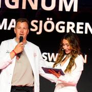 Thomas Sjögren på galan.