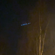 Melina Westermark fångade ljusfenomenet på bild.