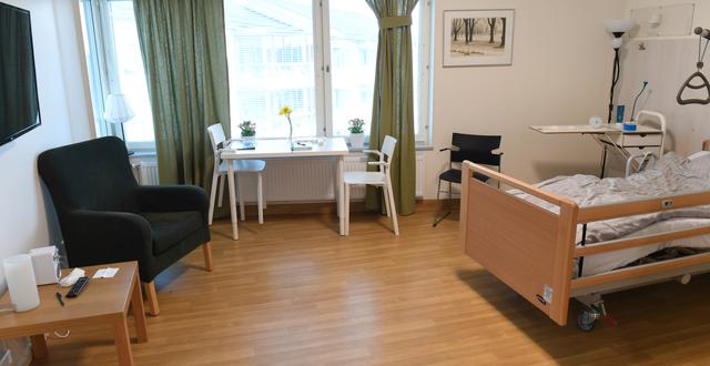 Ett rum anpassat för en dement vårdtagare på ett äldreboende. Arkivbild.  Fredrik Sandberg/TT / TT NYHETSBYRÅN