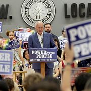 Ed Markey talar i Boston, 29 augusti.