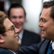 Hill och DiCaprio i bioaktuella Wolf of Wall Street.