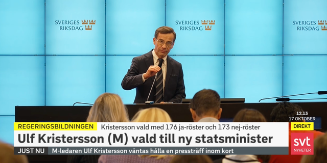 Ulf Kristersson: Påtagligt ödmjuk Inför Uppgiften