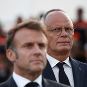 Emmanuel Macron och Edouard Philippe,