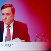 Mario Draghi, chef för ECB. Arkivbild. 