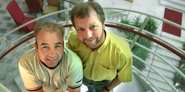 Arkivbild. Stefan Gerhardsson och Krister Classon.  Maja Suslin/TT