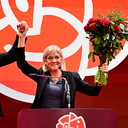 Ulf Kristersson och Magdalena Andersson.