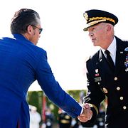 Pete Hegseth och Randy George.