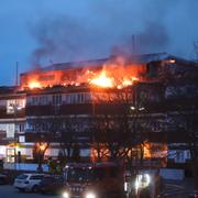 Branden i Södertälje. 