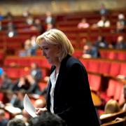 Franska högernationalistiska Marine Le Pen. 