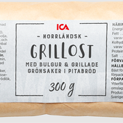 Ica Wrap Norrländsk Grillost, 300g, återkallas.