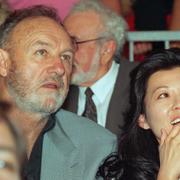 Gene Hackman och hans fru Betsy Arakawa 1993.