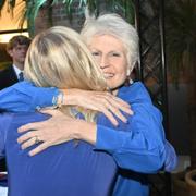 Anna Maria Corazza Bildt på Liberalernas valvaka.