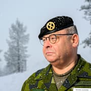 Överbefälhavare Michael Claesson. Arkivbild.