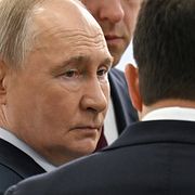 Rysslands president Vladimir Putin.