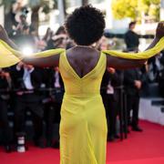 Viola Davis i Cannes under fredagen. Illustrationsbild.