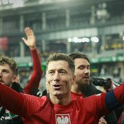 Arkvibild på polska stjärnan Robert Lewandowski.