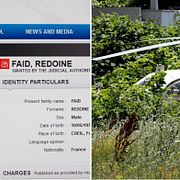 Rånaren Rédoine Faïd. Helikoptern som han flydde i.