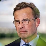 Statsminister Ulf Kristersson (M) under Nato-toppmötet i Ankara i början av juli.