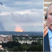 Explosionen vid Archangelsk/Vladimir Putin.