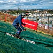  SummerSki, sommarskidåkning, i Hammarbybacken. 2022.