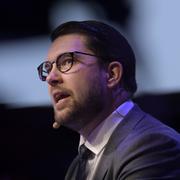 Jimmie Åkesson på landsdagarna i Örebro.