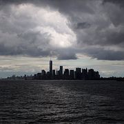 Illustrationsbild: Regnmoln över Manhattan. 