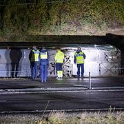 Bild från olycksplatsen.