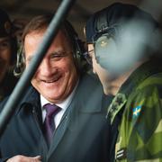 Löfven inviger regemente i Arvidsjaur, Putin på semester i Amurregionen. Båda från september 2021.