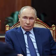 Vladimir Putin arkivbild. 