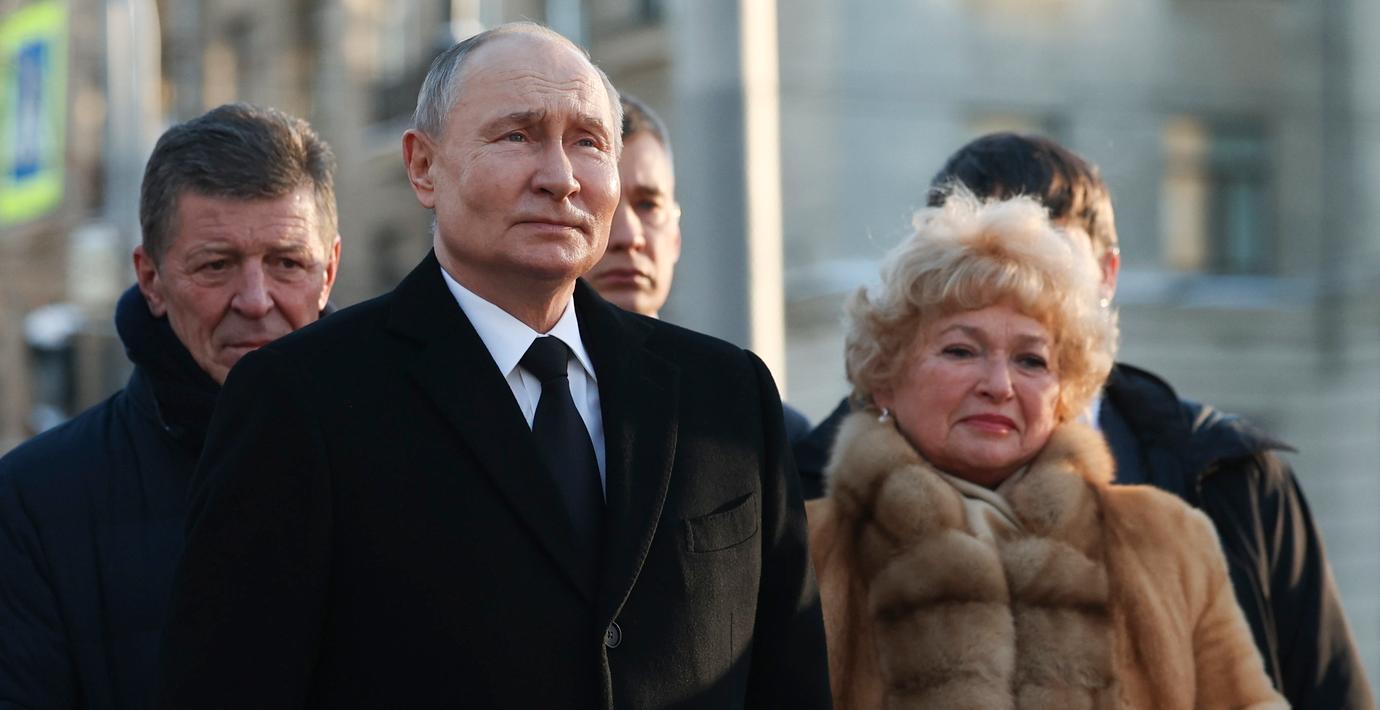 Vladimir Putin. Den 19 februari.