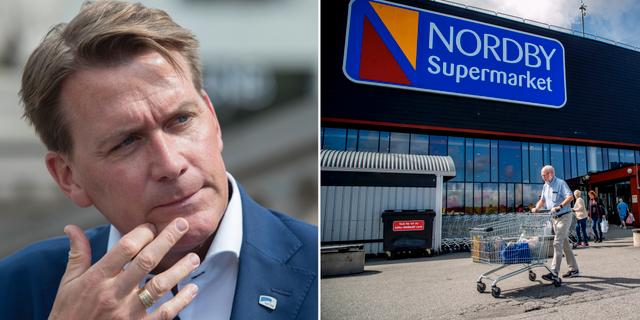 Kårstein Eidem Løvaas/Shoppingcenter i Strömstad nära gränsen till Norge TT