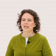 Rutan så som den presenterades samt Liz Reid vid konferensen.