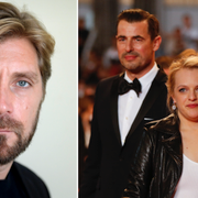 Vänster: Ruben Östlund. Höger: Elisabeth Moss och Claes Bang spelar två av huvudrollerna i The square. 