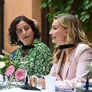Utbildningsminister Simona Mohamsson (L) och energi- och näringsminister Ebba Busch (KD.