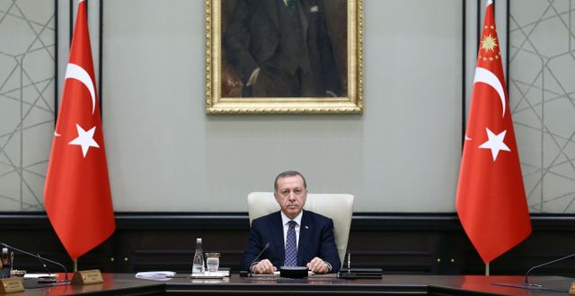 Turkiets president Tayyip Erdogan. Yasin Bulbul / Ap