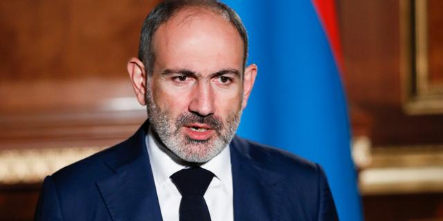 Nikol Pasjinian.  Tigran Mehrabyan / TT NYHETSBYRÅN