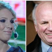 Anna Brolin och Greg Dyke.