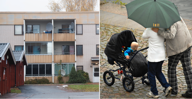 Området Tjärna Ängar i Borlänge sticker ut när det kommer till antalet personer som lever i relativ fattigdom, visar Ekots granskning. TT