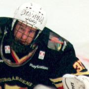 Söderström när han spelade i Djurgården